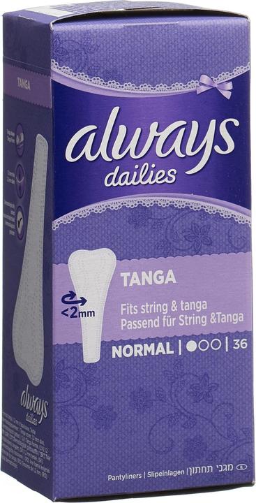 Actual product image Always Dailies Thong (36 x)