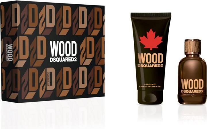 Produktbild Dsquared2 DsquaredÂ² - Wood For Him - EDT 100 ml + sprchovÃ½ gel 150 ml (Eau de Toilette, 100 ml)