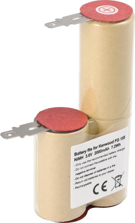 Produktbild AccuCell Akku Kenwood FG155 Käsereibe