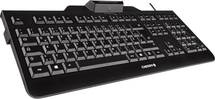 Produktbild CHERRY KC 1000 SC Smartcard Black EU (Eng. Int., Kabelgebunden)