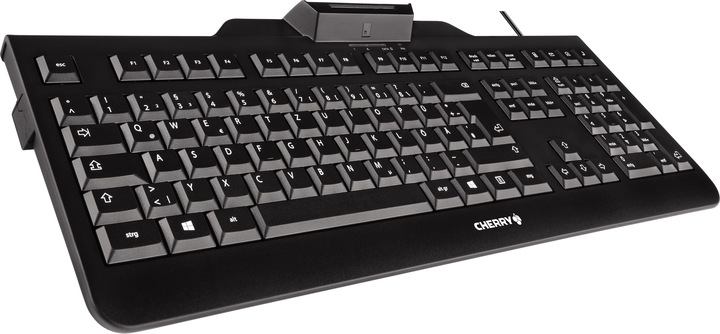 Actual product image CHERRY KC 1000 SC Smartcard Black EU (Eng. Int., Cable)