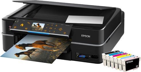 Immagine prodotto Epson Stylus PX720WD, all-in-one, touchscreen, WLAN (Inchiostro, Colore)