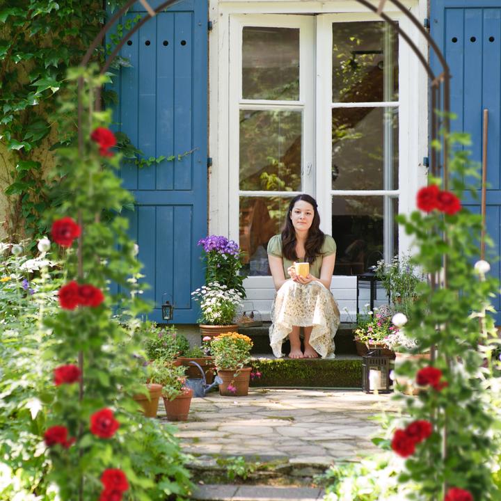 Actual product image Relaxdays Rose arch (41 cm, 110 cm)