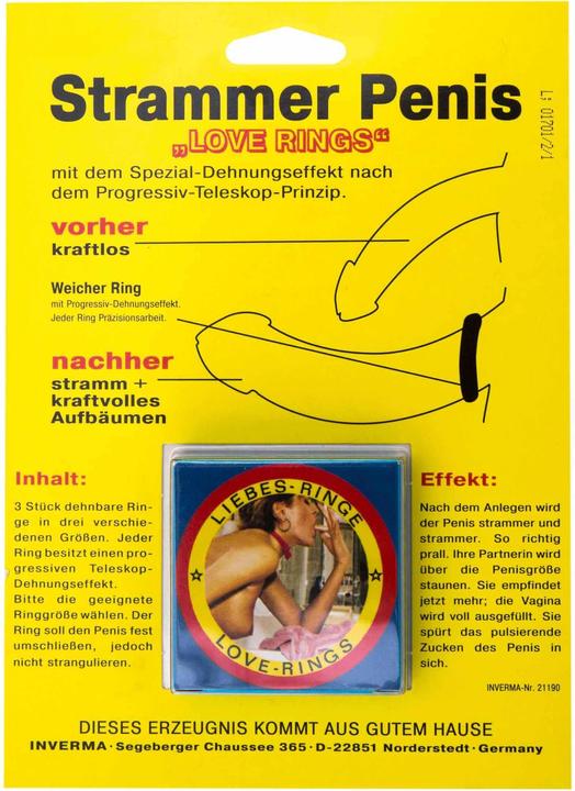 Produktbild Inverma Love Rings 3 Stück