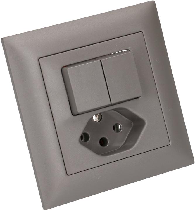 Produktbild Feller EdizioDue Kleinkombi Schema 3+3 / Typ 13