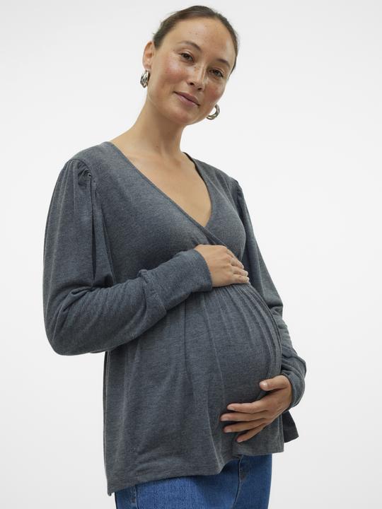 Actual product image Mamalicious Regular fit V-neck top blouse (L)