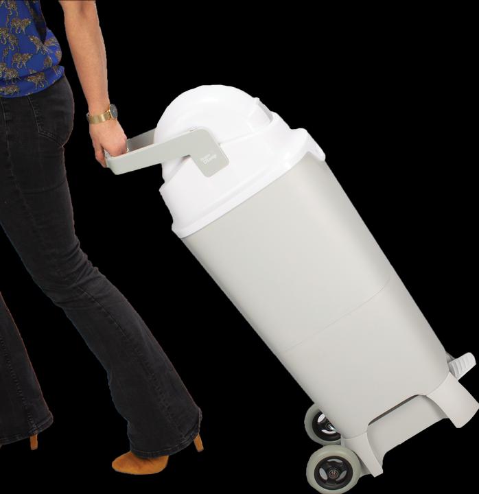 Produktbild Diaper Champ Windeleimer One Maxi Handsfree plus 120 l Silber