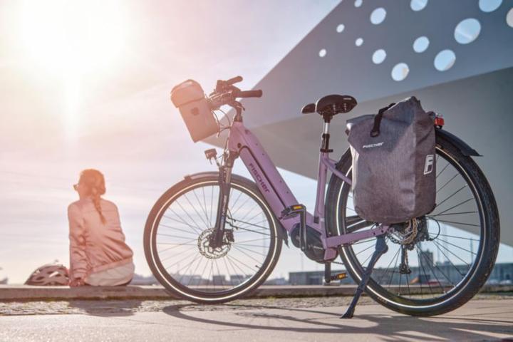 Actual product image Fischer Handlebar bag PLUS Cita (7 l, Handlebar bag)