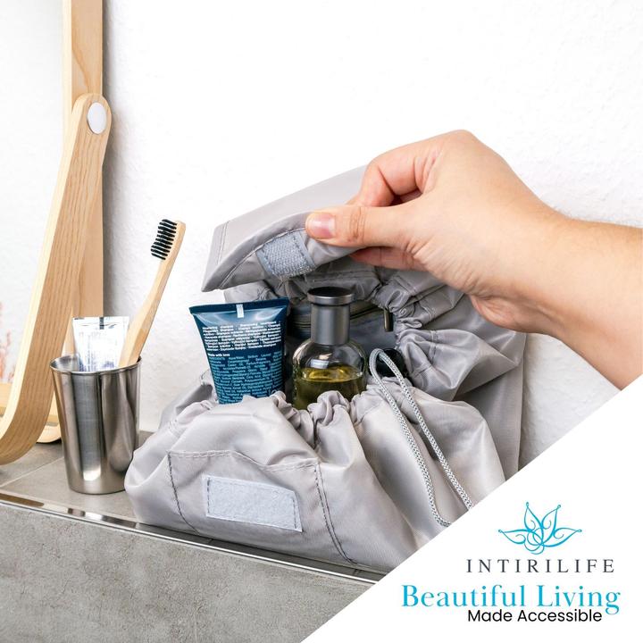 Produktbild Intirilife Kosmetiktasche in HELL GRAU