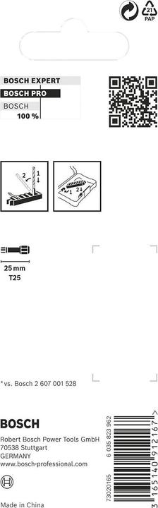 Productafbeelding Bosch Zubehör Torx 25 Impact Control schroevendraaier bitpakket. 8-delig.25 mm (Zeskantbus TX)