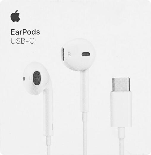 Actual product image Apple EarPods (USB-C) (No noise cancelling, Cable)