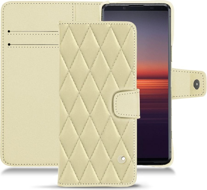 Noreve Lederschutzhülle Wallet (Sony Xperia 5 II)