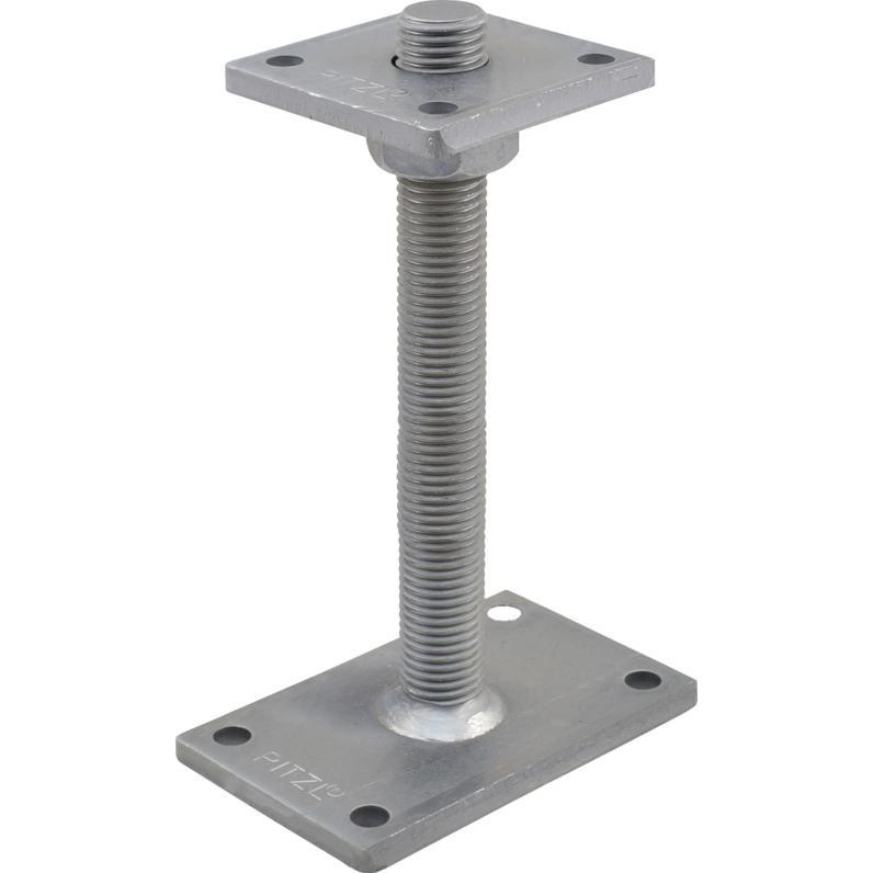 Werkstarck, Baubeschläge + Holzverbinder, Stützenfüsse PITZL easy M20x250 / 80 (Stützenfuss, 1 Stk.)