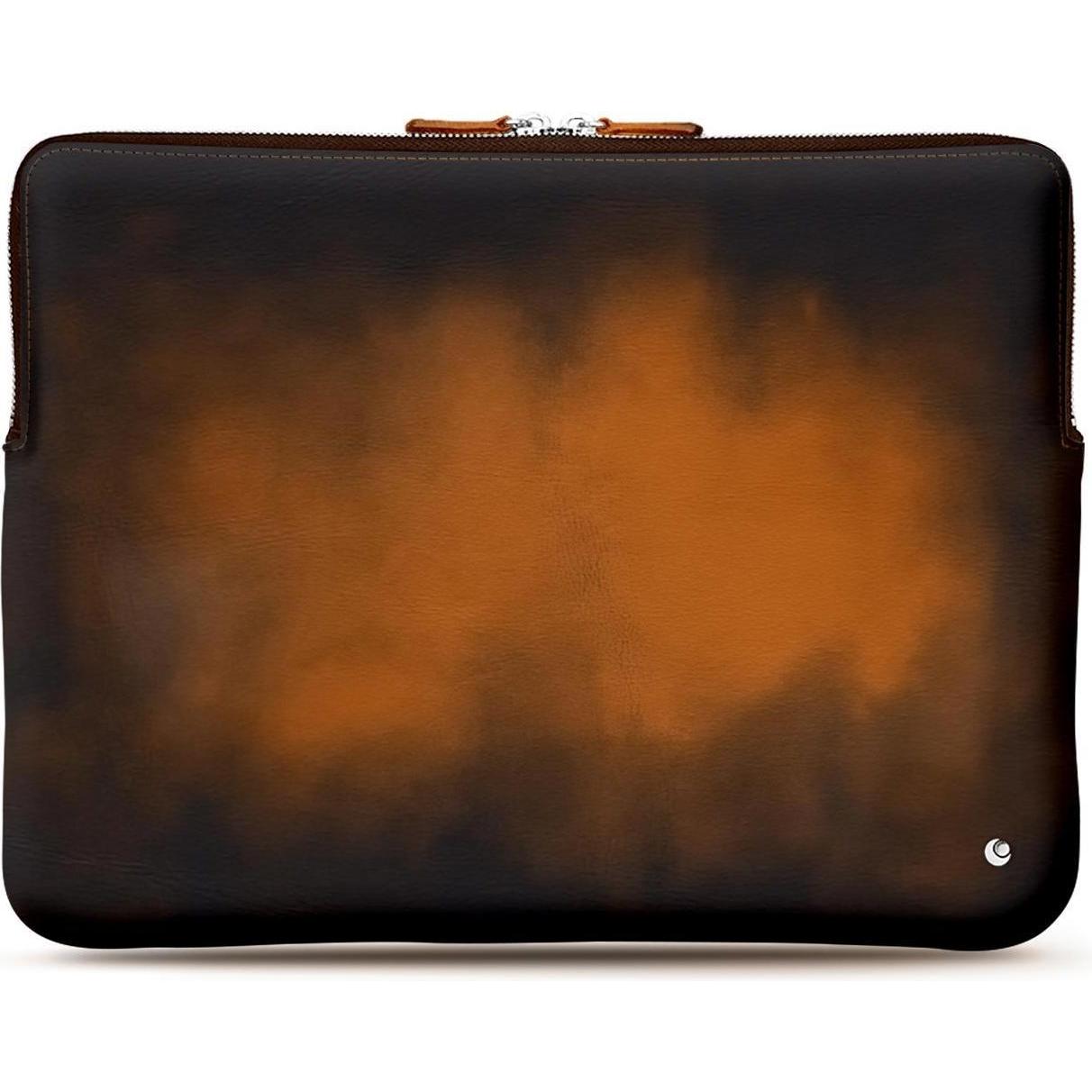 Noreve Lederschutzsleeve, Notebooktasche, Braun