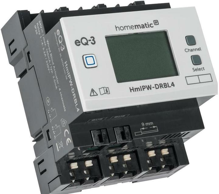 Actual product image EQ-3 HomeMatic IP Wired blind actuator HmIPW-DRBL4 (Shutter actuator)