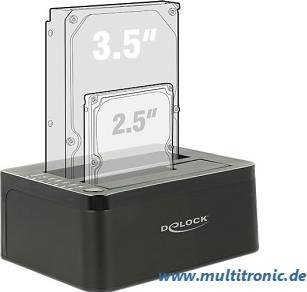 Produktbild Delock Dual Dockingstation