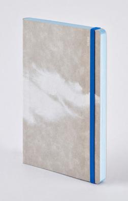 Produktbild Nuuna Inspiration Book M, Cloud Blue (20 x 13.5 cm, Blanko, Weicher Einband)
