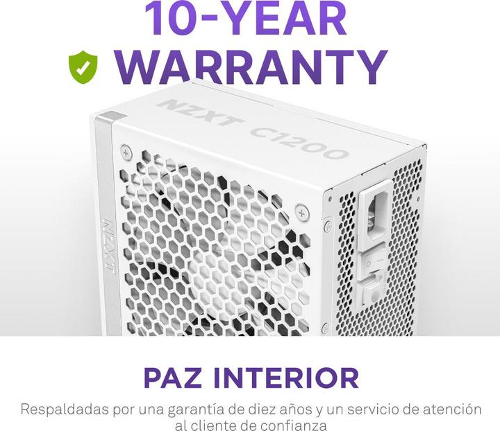 Produktbild NZXT ATX 3.1 1200 Watt 80 Plus Gold Mod (1200 W)