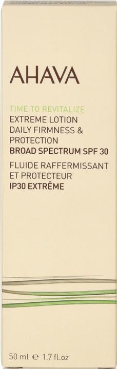 Actual product image Ahava Extreme Lotion SPF 30 (50 ml, Day cream, SPF 30)