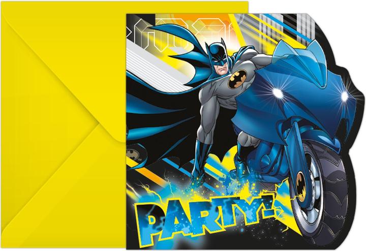 Image du produit Procos Invitations - Batman (6pcs)