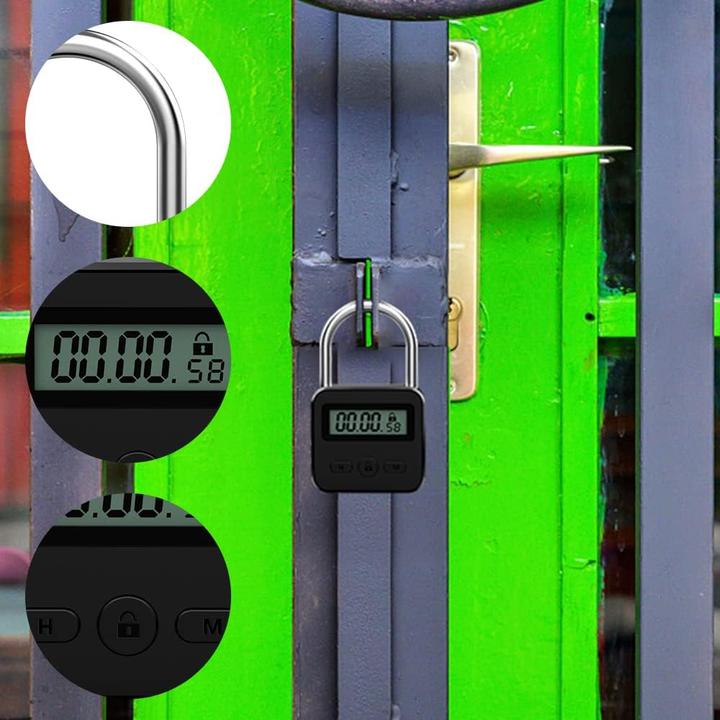 Actual product image Mizikuu Digital time lock