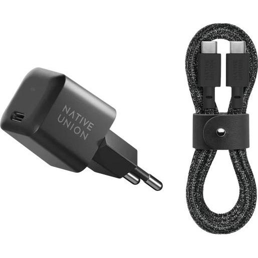 Thumbnail - Native Union FAST30-CC-BKCOS-EU (30 W), USB Ladegerät, Schwarz