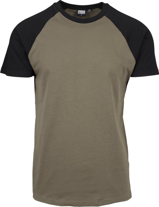 Actual product image Urban Classics Raglan Contrast Tee (4XL)