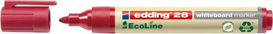 Produktbild Edding Whiteboard Marker 28 EcoLine (Rot, 3 mm, 1 x)