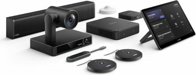 Image du produit Yealink MVC860-C5-710 : UVC86 + MCoreKit-C5 + 2x VCM35 + MSpeaker II + RCH40