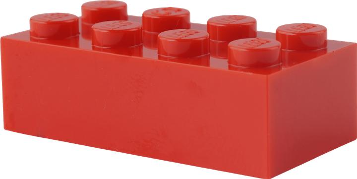 Actual product image LEGO 2x4 bricks red brown / 500 pieces / Reddish brown 3001 (3001, LEGO Accessories)