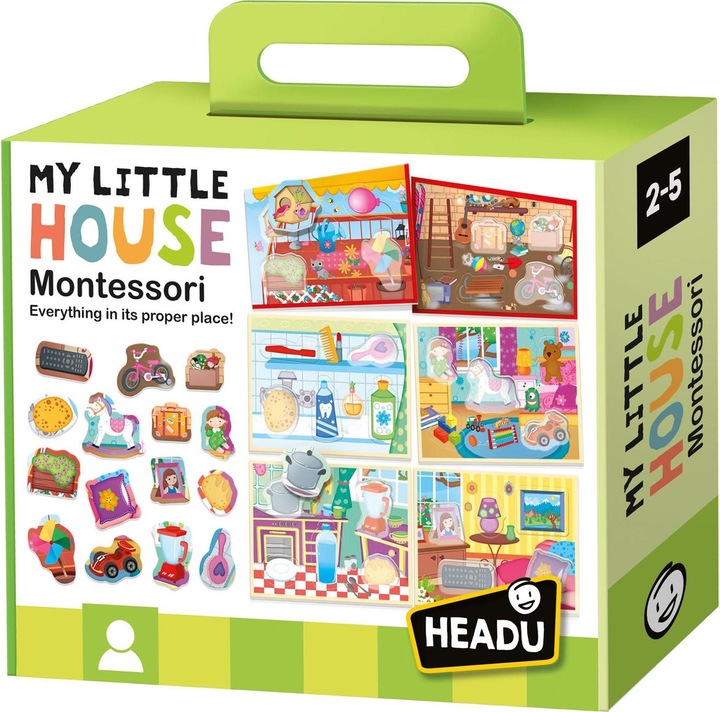 Produktbild My Little House Form- und Sortierpuzzle (Deutsch, Englisch, Italienisch, Französisch)