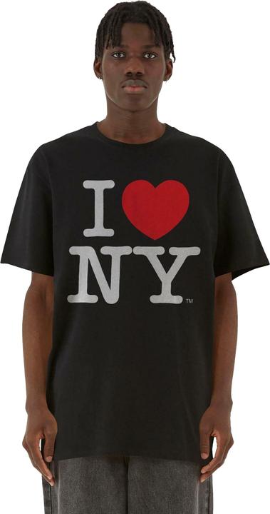 Produktbild Merchcode I Love NY TShirt in Übergrösse (L)