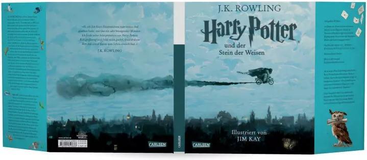 Image du produit Harry Potter et la pierre philosophale (édition illustrée en couleur) (Harry Potter 1) (Allemand, Jim Kay., J.K. Rowling, 2020)