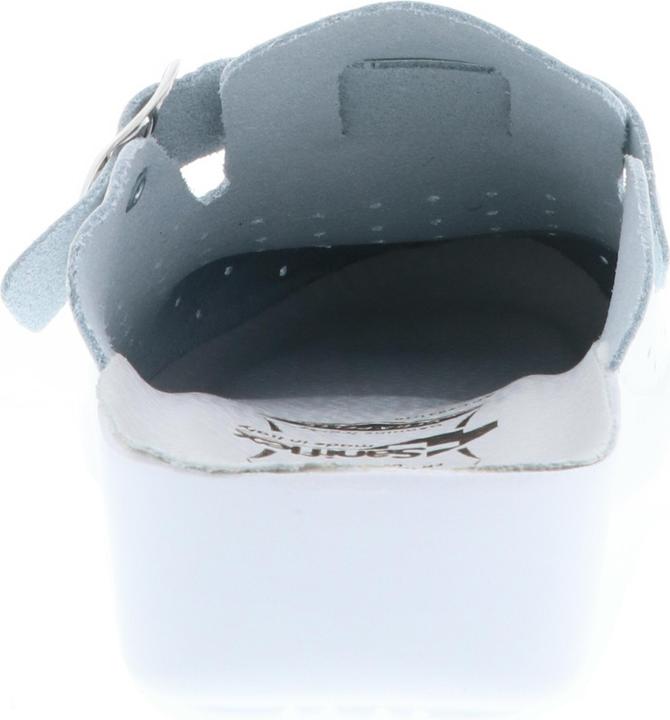 Produktbild Saniflex Herren Clogs Arzt Praxis Arbeitsschuhe EN ISO 20347:2012 OB-E-SRC weiss (45)