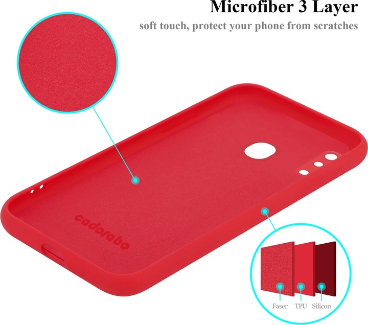 Produktbild Cadorabo TPU Liquid Silicone Case Cover (Samsung Galaxy A20, Samsung Galaxy M10s, TCL A30)