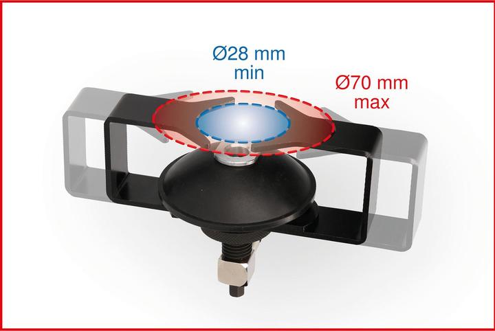 Actual product image KS Tools Universal-Entlüfterstutzen-Adapter