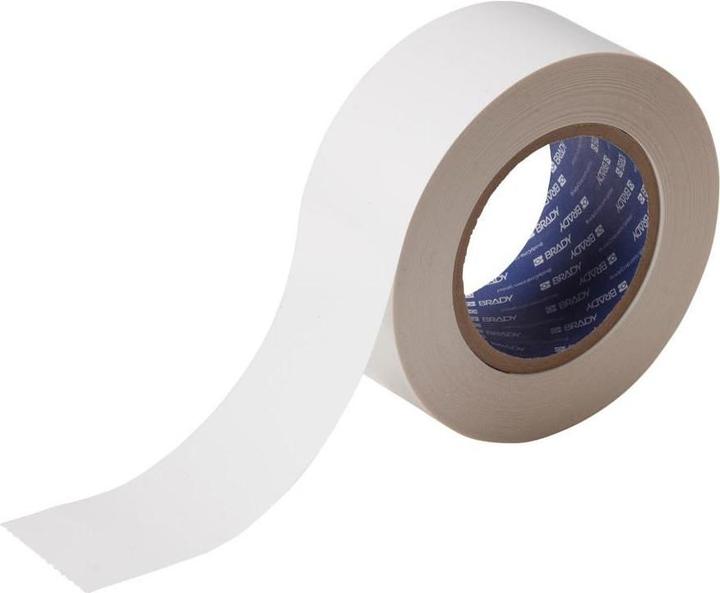 Produktbild Brady B-514, ToughStripe, Bodenmarkierbänder, Polyester, weiss, 50,8mm x 30m (104311) (50.80 mm)