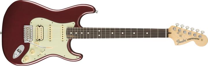 Fender American Performer Stratocaster HSS Aubergine RW met tas