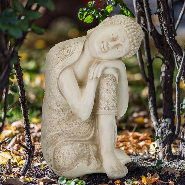 Actual product image Relaxdays Buddha figure
