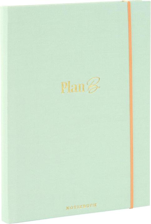Image du produit Goldbuch Carnet de notes Plan B A5, Dot, Vert (A5, Pointillés, Couverture rigide)