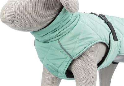 Immagine prodotto Trixie Cappotto CityStyle Oslo, riciclato, S, 36 cm, Jade (S, Cappotto per cani)