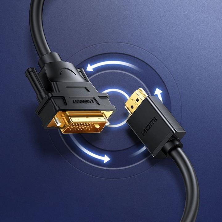 Actual product image Ugreen HDMI to DVI (2 m)