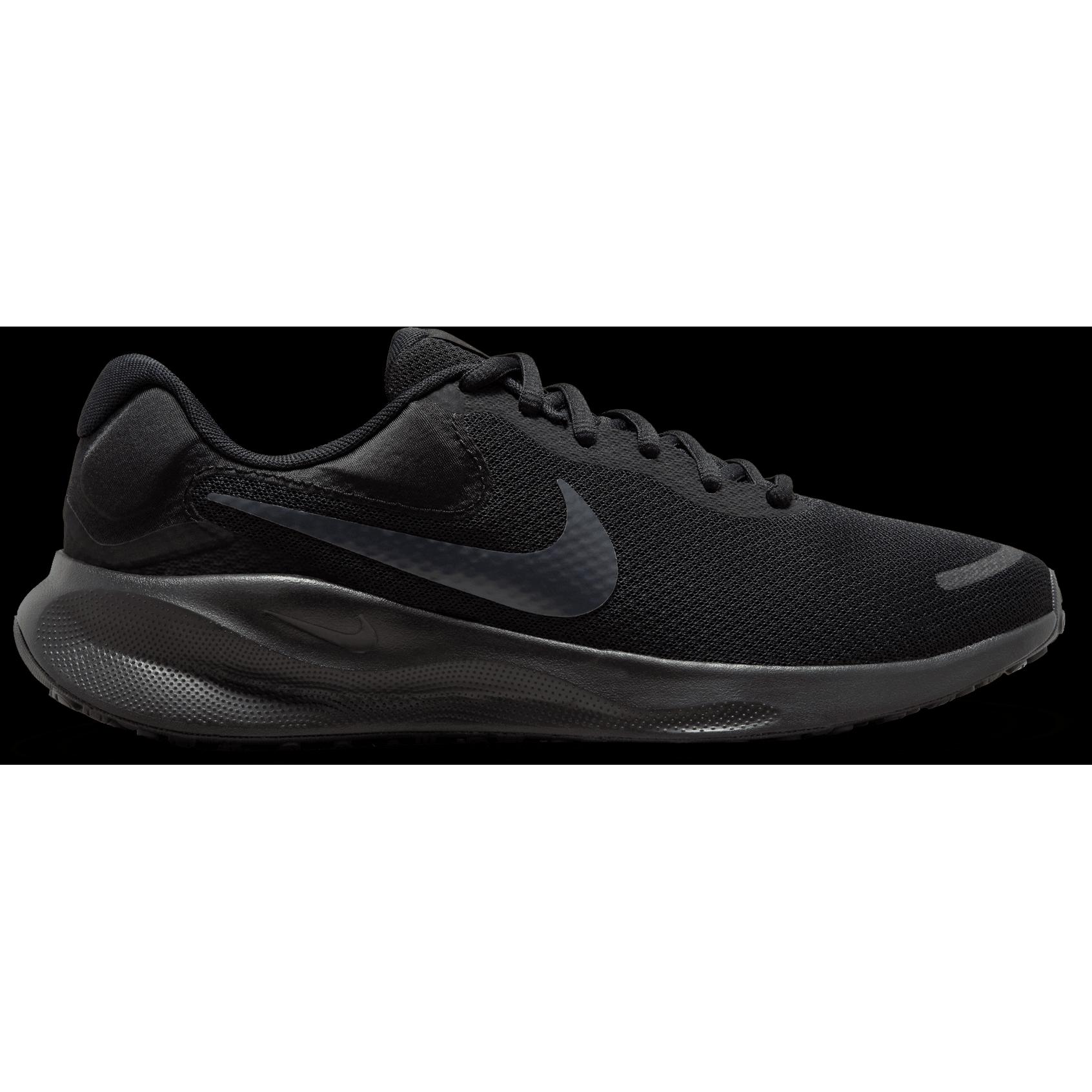 Nike, Herren, Laufschuhe, Revolution 7 (46), Schwarz