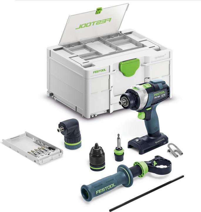 Festool Accu-slagboormachine TPC 18/4 I-Basic-Set (Oplaadbare batterij)