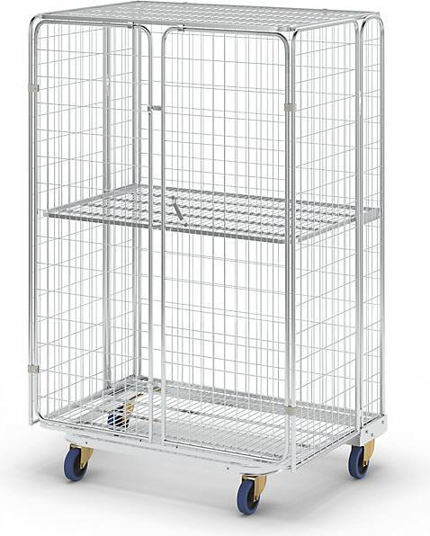 Produktbild kaiserkraft Antidiebstahl-Rollbehälter, nestbar (500 kg)