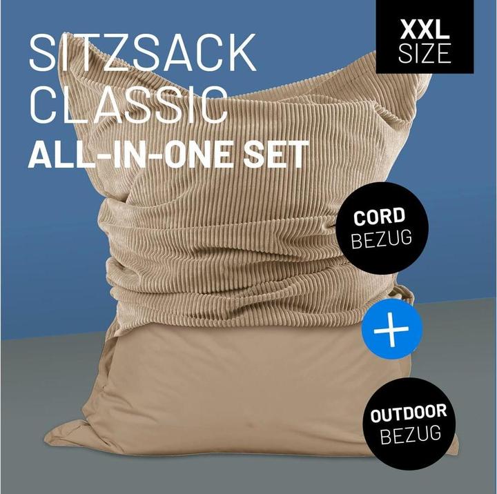 Produktbild Lumaland Sitzsack + Cordhülle