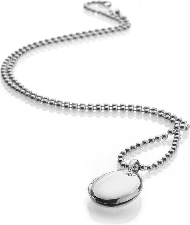 Immagine prodotto Hot Diamonds medaglione ovale dei ricordi (Argento 925, 45 cm)