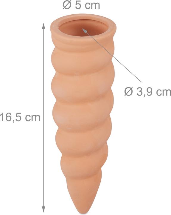 Image du produit Relaxdays Cônes d'arrosage, lot de 4 (Cône d'argile)