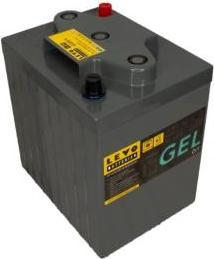 Levo Gel Batterie Semi Traktion 6V 210Ah C20 (6 V, 210 Ah)