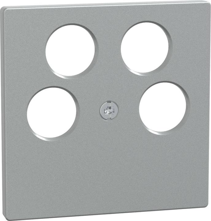 Produktbild Merten 295360 Wandplatte/Schalterabdeckung Aluminium